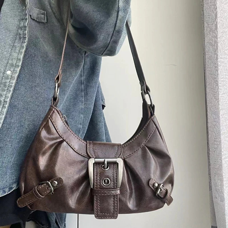 Bolso de Hombro Y2K Estilo Maillard para Mujer