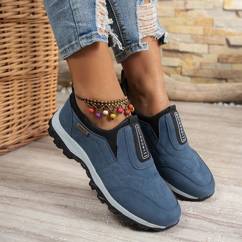 Zapatillas Planas Antideslizantes | Color Sólido | Suela Blanda | Talla 47 | Primavera 2025