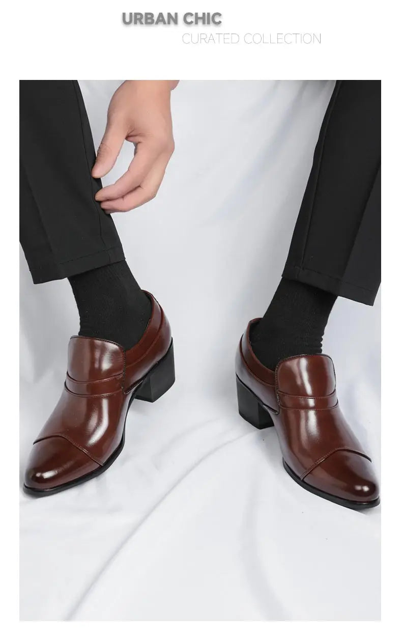 Zapatos Hombre Charol Negros Clásicos Punta Puntiaguda Formales | Fiesta