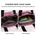 Bolso de Hombro de Nailon Ligero e Impermeable de Gran Capacidad