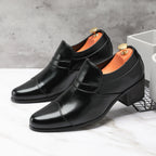 Zapatos Hombre Charol Negros Clásicos Punta Puntiaguda Formales | Fiesta