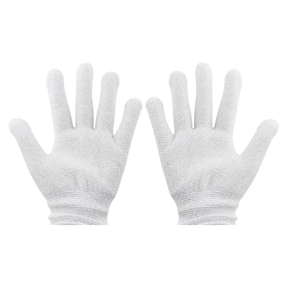 Guantes de Masaje de Fisioterapia Tens con Electrochoque Eléctrico