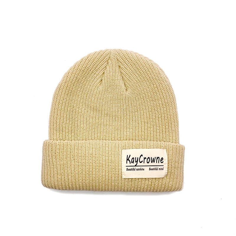 Gorro Punto Grueso Cálido Acrílico Térmico Invierno | Esquí Montar Casual Unisex