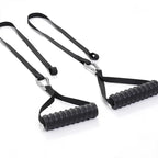 Tricep Rope Straight Bar Cable Machine Triceps Extension Straps for Chest Muscle Workout for Push Downs Crunches Facepulls