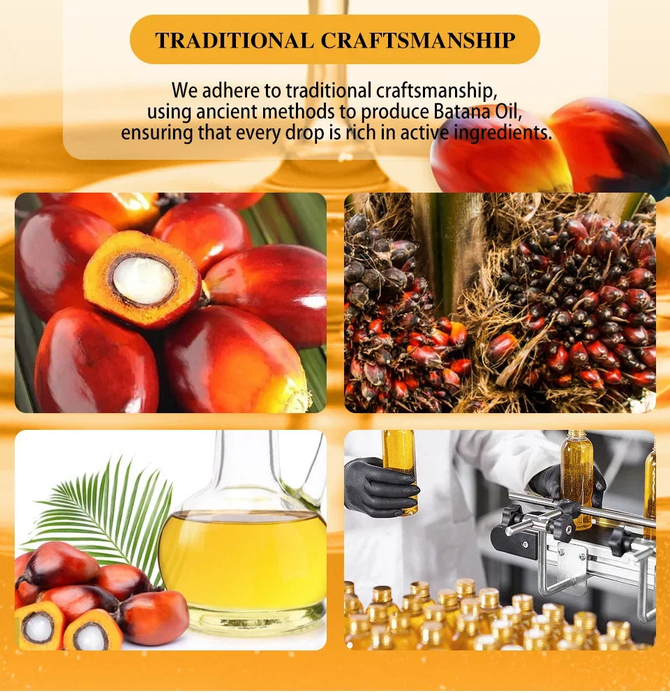 Aceite de Batana natural para hombres y mujeres, crecimiento rápido del cabello, aceite de Batana puro, nutre el cabello brillante, cuidado saludable, antipérdida de cabello