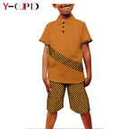 Conjunto Casual Bazin Riche Niño | Camiseta y Short | Tico Trendy
