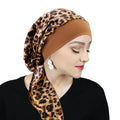 Turbante Satén Preatado | Hijab Interior | Accesorio Elástico | Ticotrendy