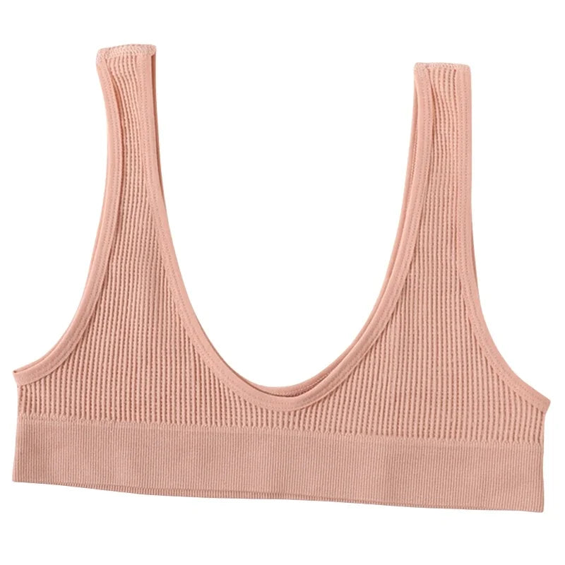 Top Tubo Encaje | Bralette Sin Costuras | Almohadillas Extraíbles | Ticotrendy