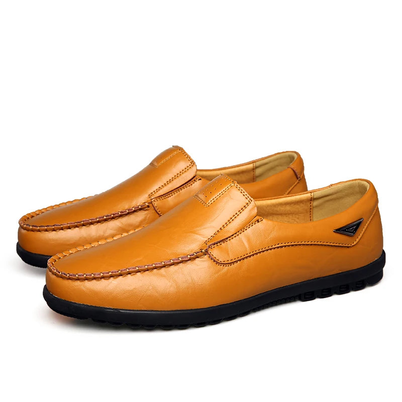 Zapatos Piel Genuina Hombre ∣ Transpirables Conducción ∣ Talla 37-46