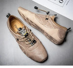 Mocasines Lujo Hombre ∣ Cuero Hechos a Mano ∣ Zapatillas Casual 2023
