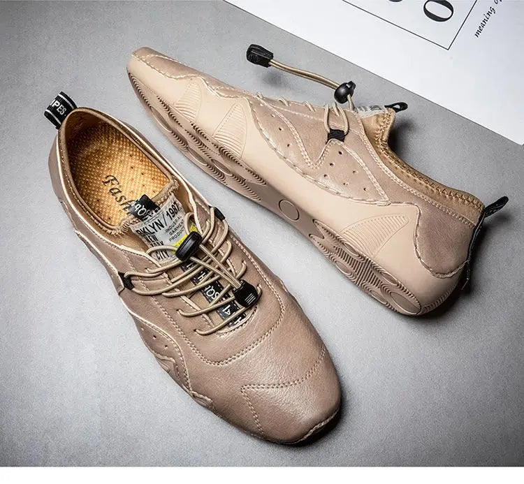 Mocasines Lujo Hombre ∣ Cuero Hechos a Mano ∣ Zapatillas Casual 2023