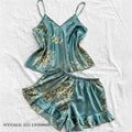 Pijama Floral | Top y Short | Talla Grande 5XL | Tico Trendy