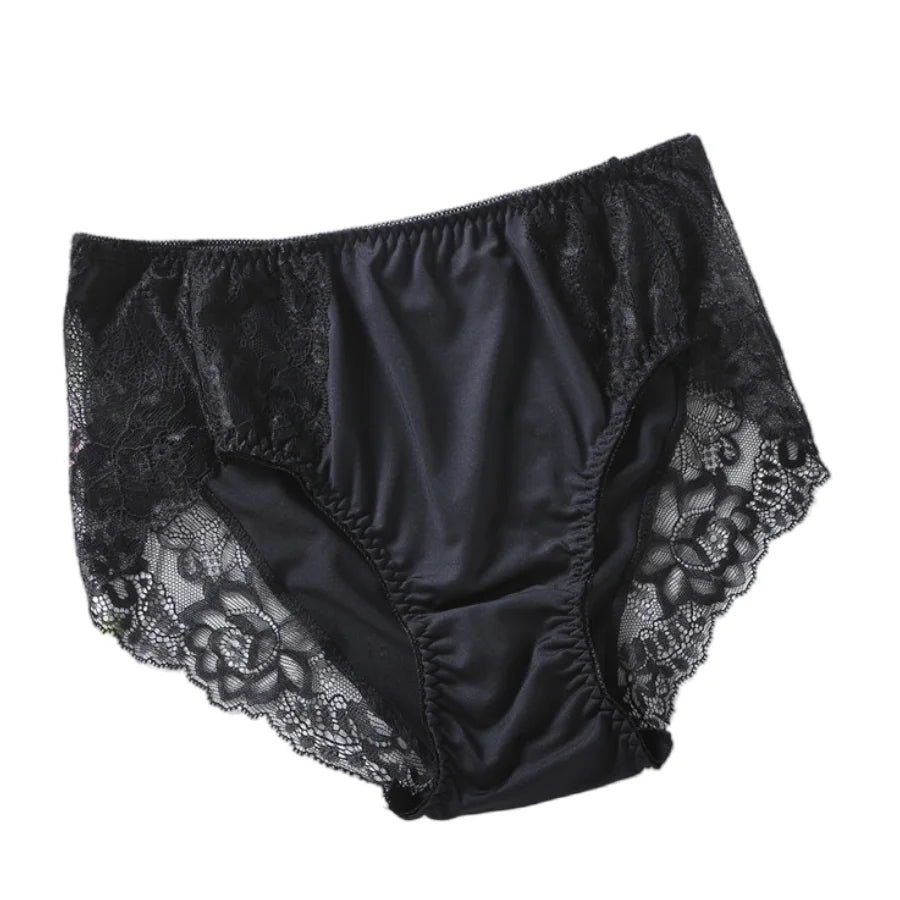Bragas de Encaje Cintura Alta | Talla Grande 7XL