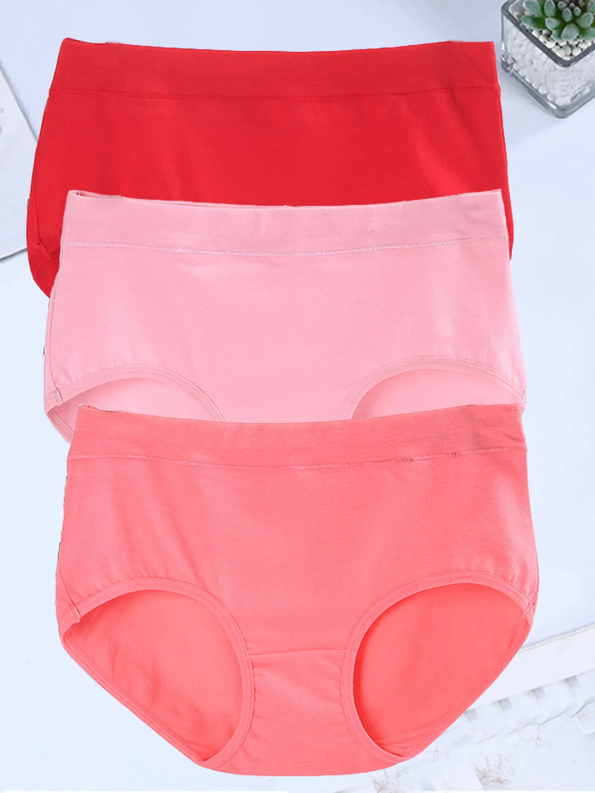 Bragas de Algodón Talla Grande | Set de 3 | 7XL