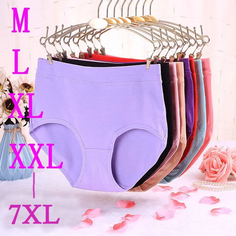 Bragas de Algodón Talla Grande | Set de 3 | 7XL