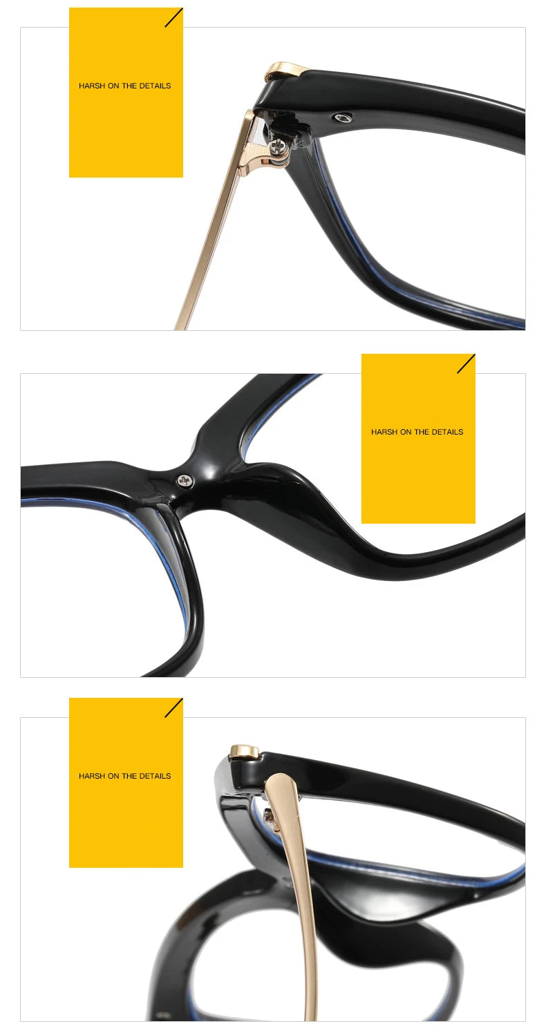 Gafas de Ojo de Gato Contra Luz Azul Elegancia de Tendencia Tico
