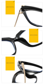Gafas de Ojo de Gato Contra Luz Azul Elegancia de Tendencia Tico