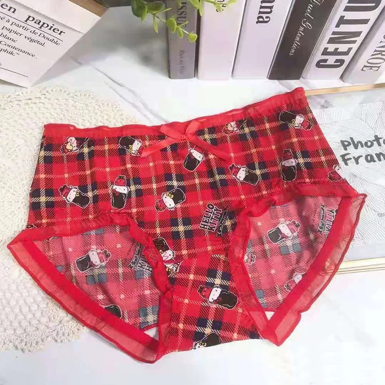 Bragas con Volantes y Lazo Floral | Talla Grande