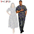 Vestido Estampado Africano Dashiki Pareja | Camisa y Pantalón | Tallas S-6XL | Tico Trendy