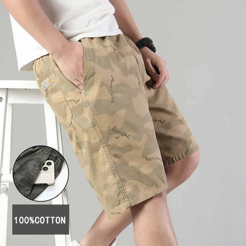 Pantalones Cortos Cargo | 100% Algodón y Secado Rápido | Gimnasio y Running | Ticotrendy