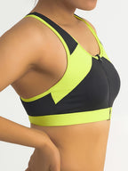 Top Deportivo Mujer | Cuello Redondo | Cremallera Delantera | Ticotrendy