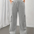 Pantalones Wide Leg Cintura Media | Corte Holgado Casual | Ticotrendy Costa Rica
