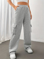Pantalones Wide Leg Cintura Media | Corte Holgado Casual | Ticotrendy Costa Rica