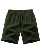 Conjunto de 3 Pantalones Cortos Deportivos | Cintura Elástica con Bolsillos | Playa y Deporte