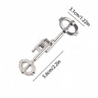 Llave Dorada Mágica | Rompecabezas Metal | Juego Lógica Adultos