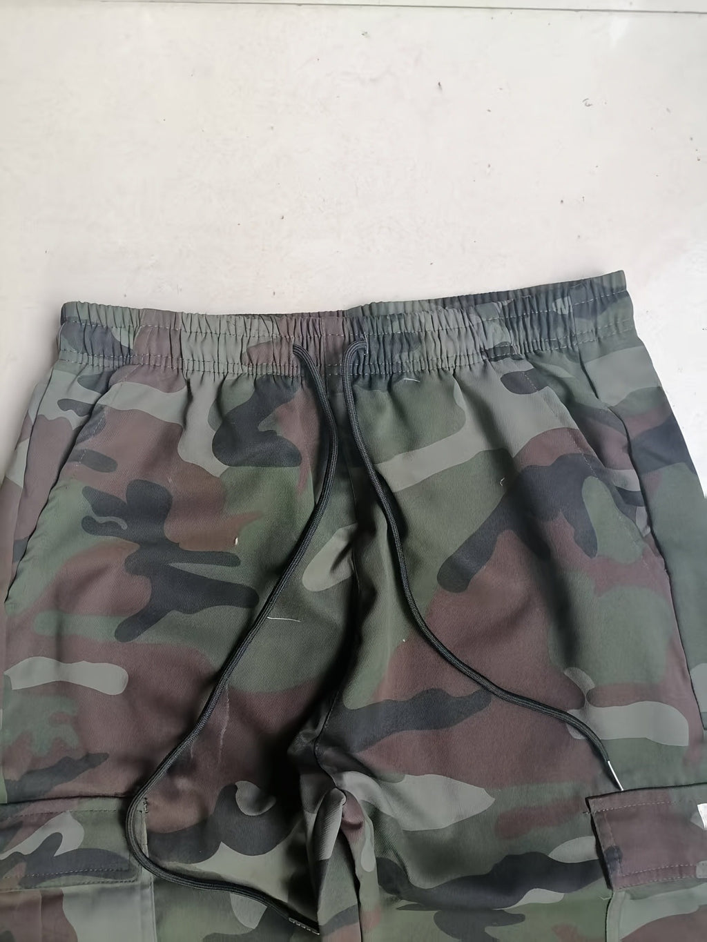 Men's Camouflage Print Casual Sweatpants - Elastic Waistband & Cuffed Ankle, Regular Fit with Multiple Pockets, Machine Washable for Gym, Jogging, Casual Attire, Leisure Athletic Pants | Nonstretch Fabric Pants