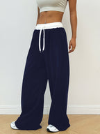 Pantalones Jogger Oversized Color Block | Estilo Casual | Ticotrendy Costa Rica