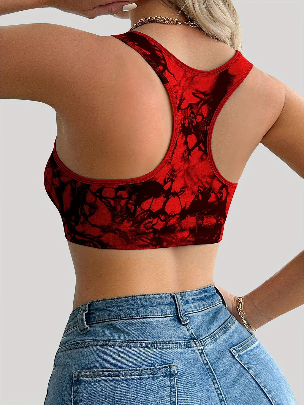 Conjunto 2 Tops Tie Dye | Cuadrado Cuello | Alta Elasticidad | Ticotrendy