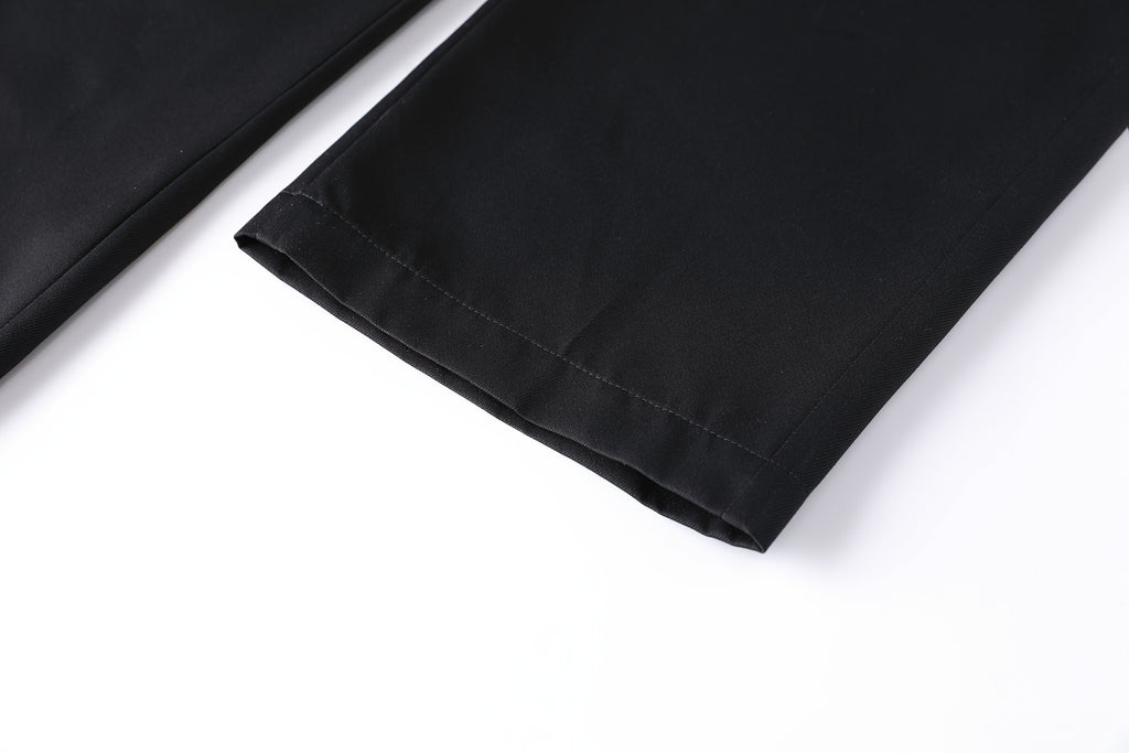 Men's Work Pants, Multi-Pocket Men's Trousers with Drawstring Waist