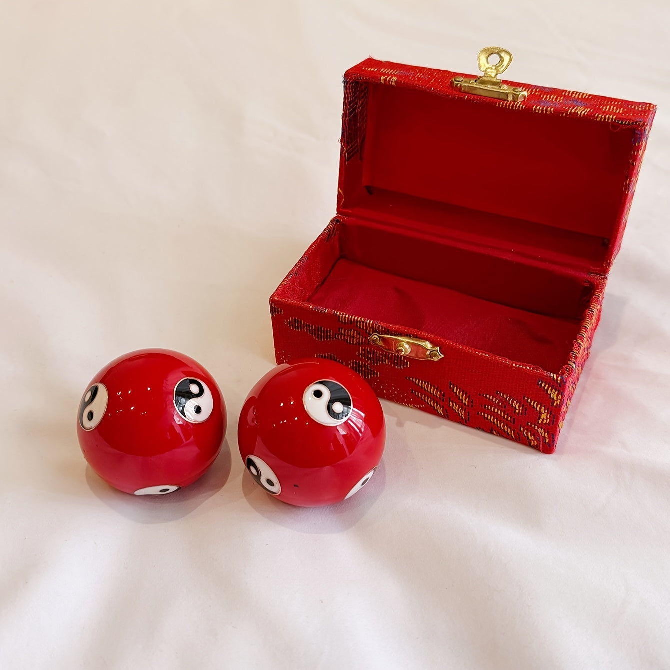 Bolas Relajación Manos | Estilo Chino Retro | Sonido Terapéutico