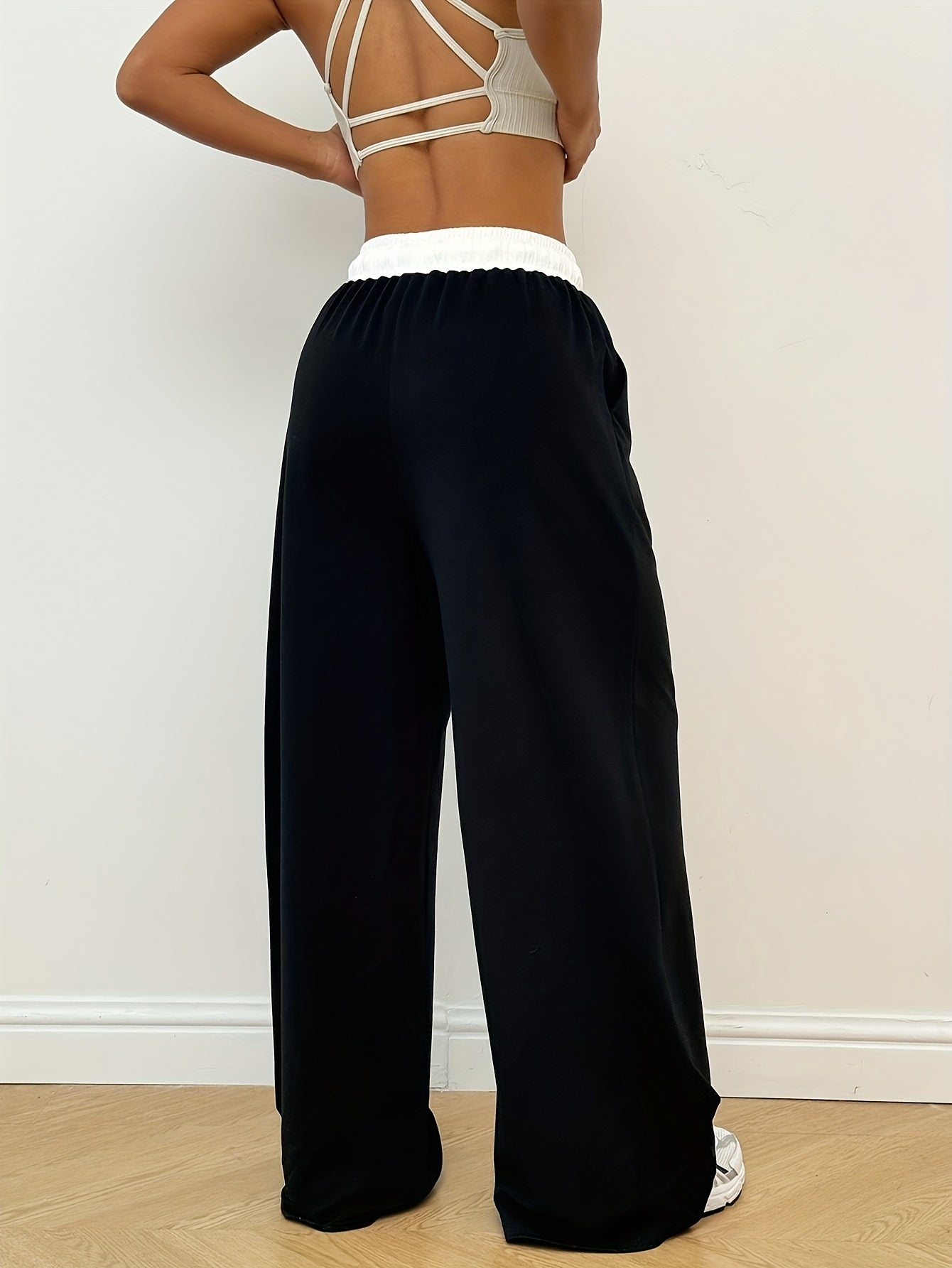 Pantalones Jogger Oversized Color Block | Estilo Casual | Ticotrendy Costa Rica