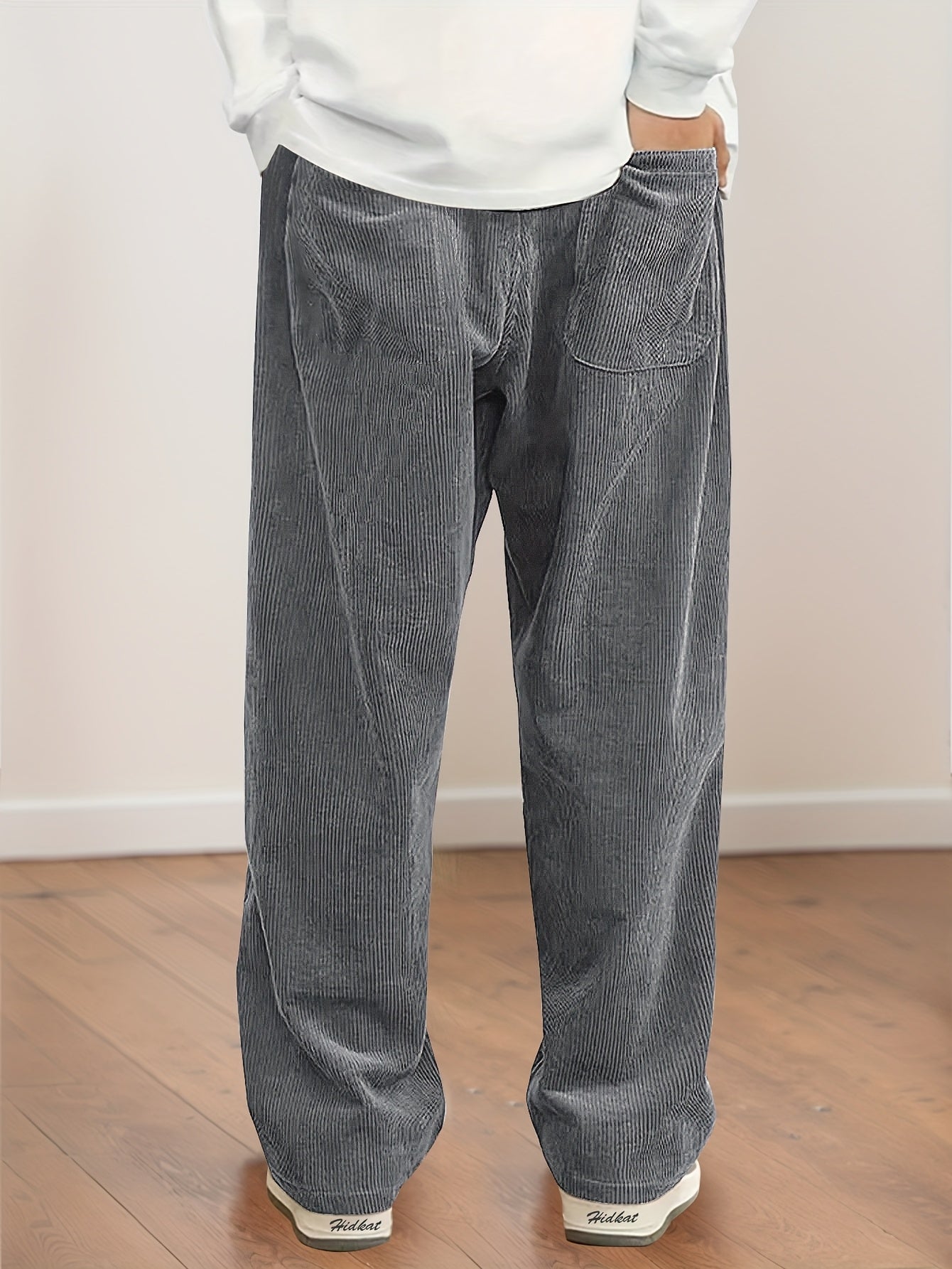 Pantalones Pana Mujer Corte Recto | Ribete Blanco Clásico | Ticotrendy Costa Rica