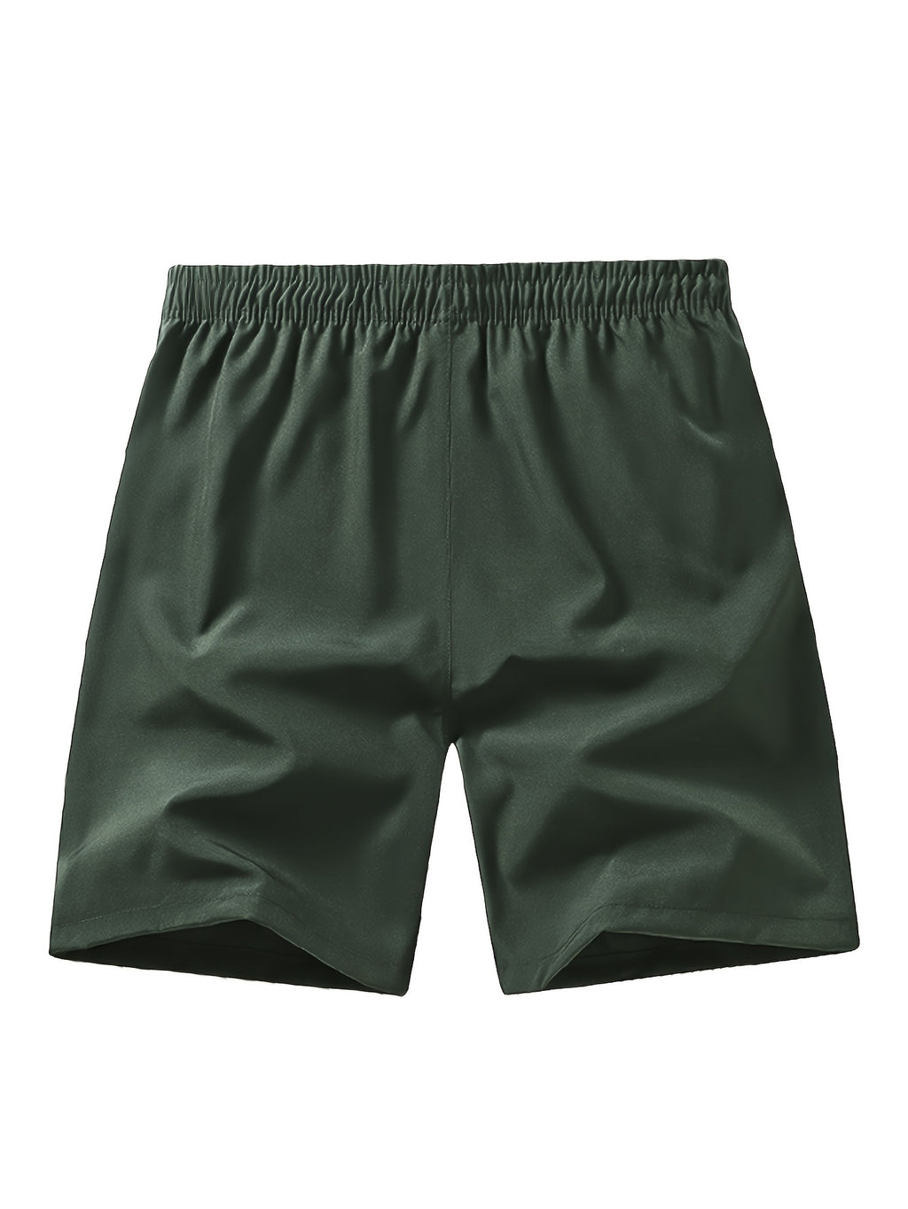 Pantalones Cortos Deportivos Hombre - Secado Rápido, Negro con Bolsillos Naranja, Cordón y Cremallera