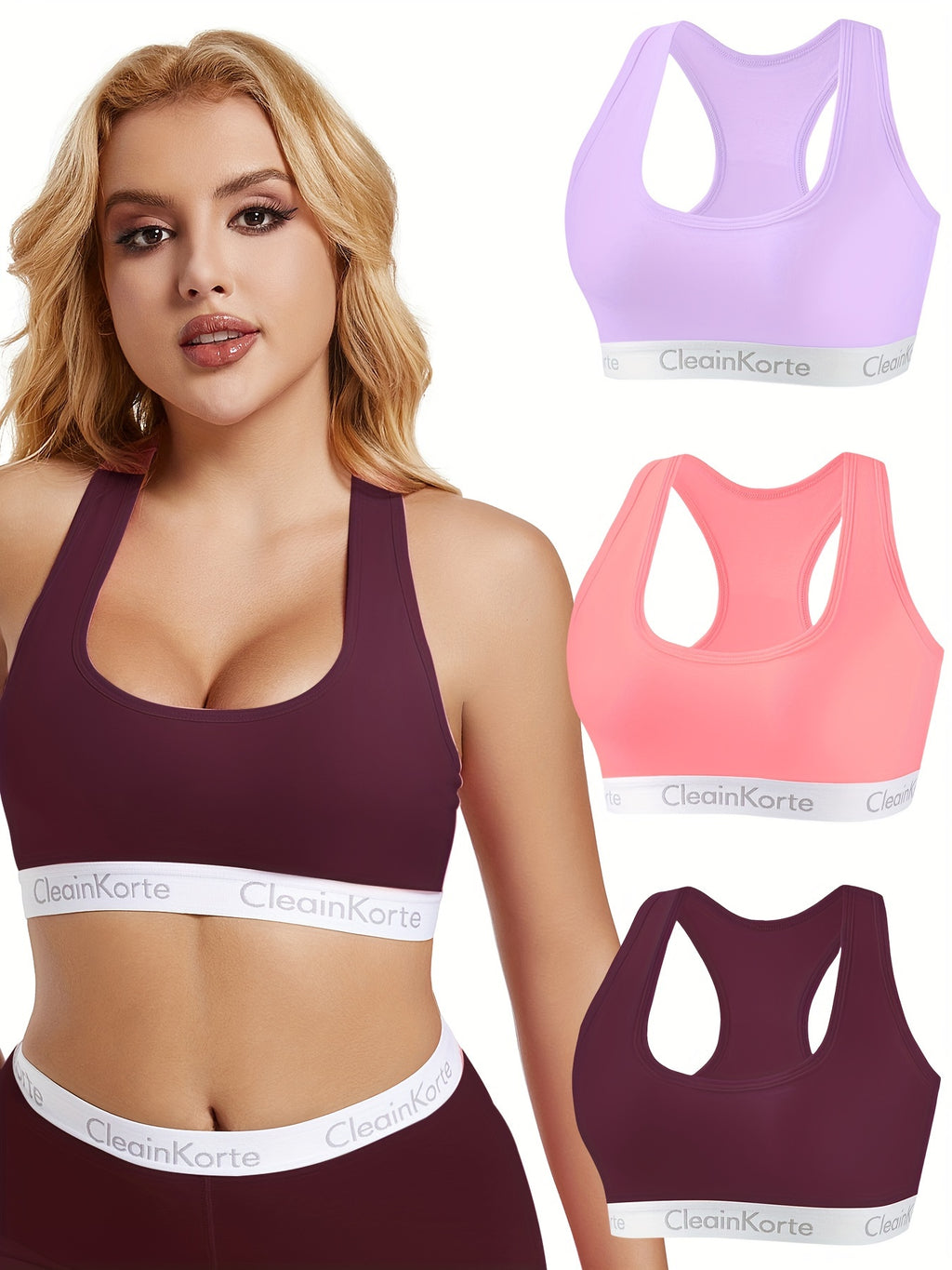 Conjunto 3 Tops Deportivos | Tirantes Anchos | Algodón Transpirable | Ticotrendy