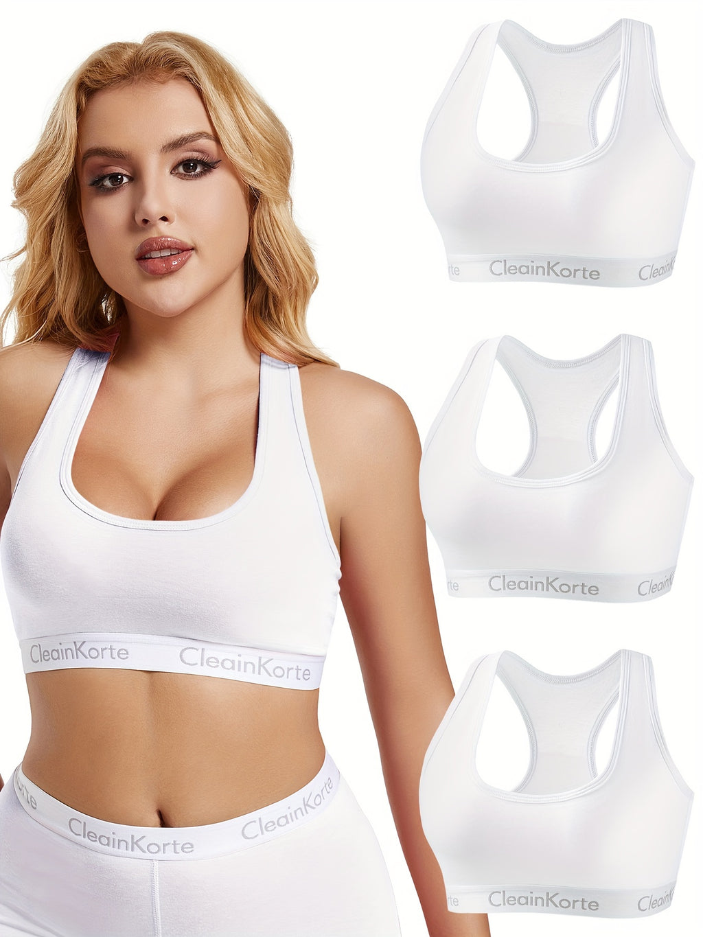 Conjunto 3 Tops Deportivos | Tirantes Anchos | Algodón Transpirable | Ticotrendy