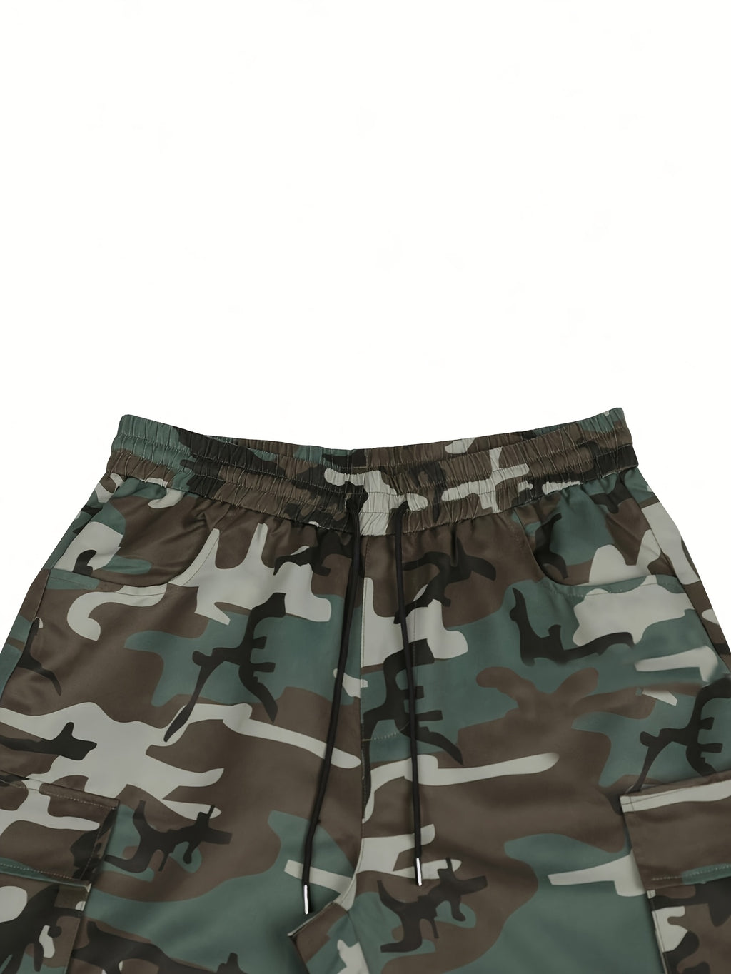 Pantalones Cargo Camuflaje Hombre | Corte Holgado, Multibolsillos | Senderismo y Viajes