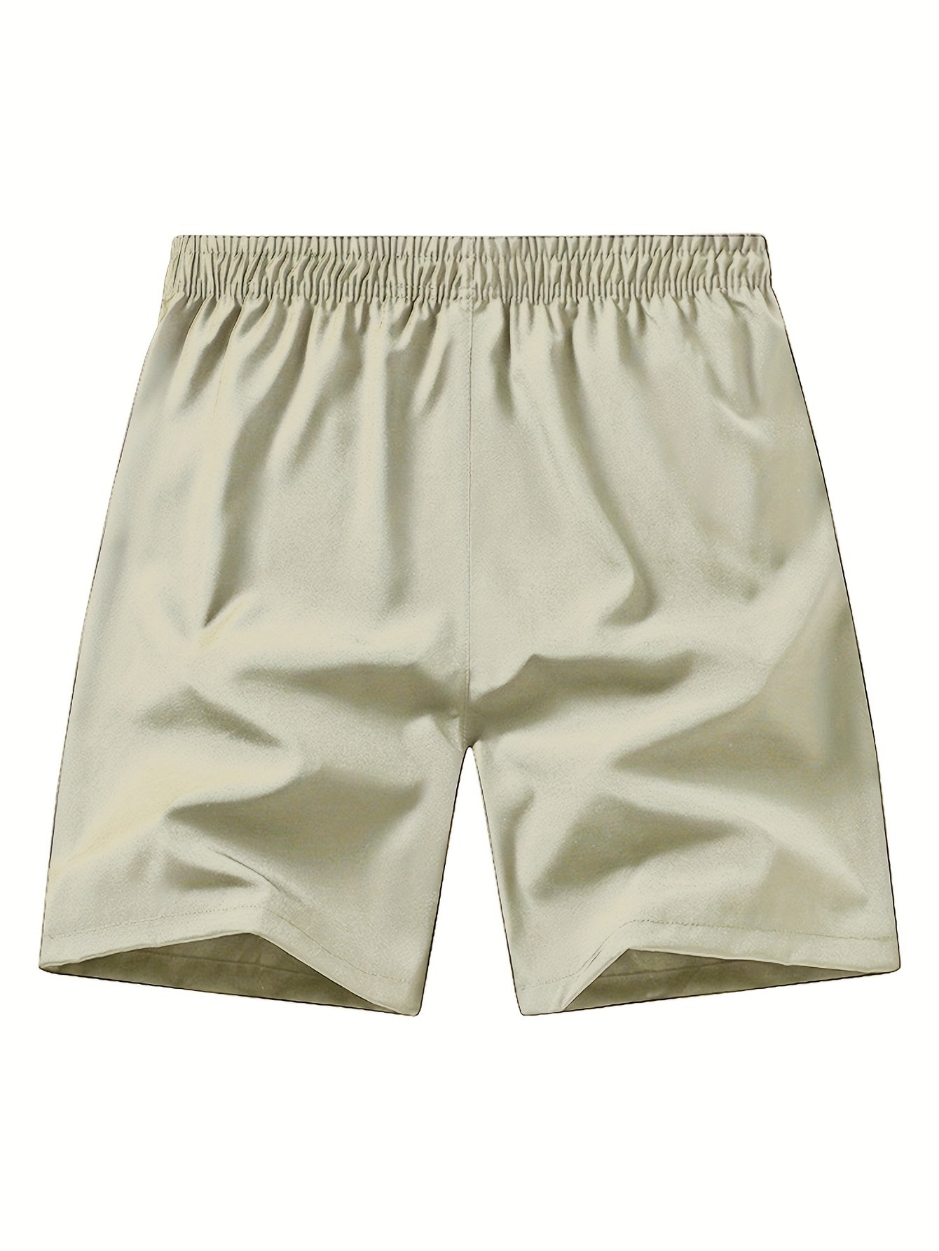 Pantalones Cortos Deportivos Hombre - Secado Rápido, Negro con Bolsillos Naranja, Cordón y Cremallera
