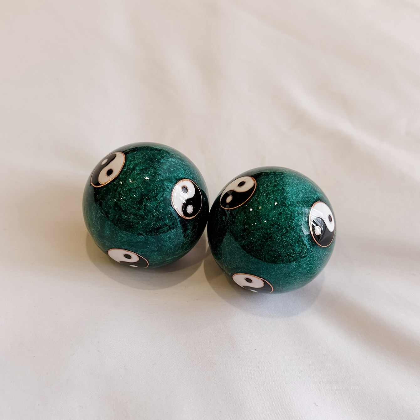 Bolas Relajación Manos | Estilo Chino Retro | Sonido Terapéutico