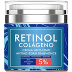Crema Facial con Retinol y Ácido Hialurónico | Antienvejecimiento e Hidratante | Ticotrendy